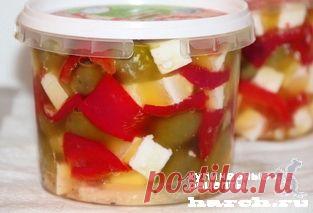 Закуска из печеного перца с фетой “Каламата” | Харч.ру - рецепты для любителей вкусно поесть