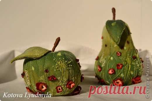 Лежит груша — нельзя скушать — Рукоделие