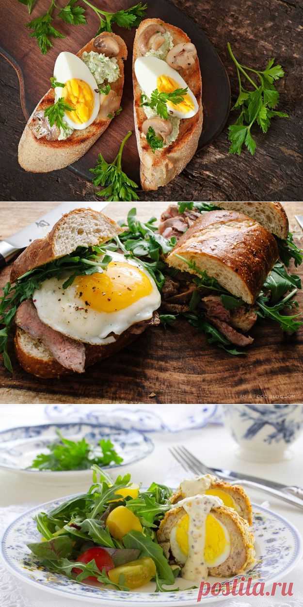 Три оригинальных рецепта с яйцами на завтрак - KitchenMag.ru