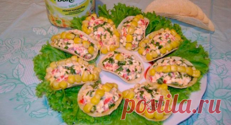 Закуска на чипсах «Объеденье» | Быстро и Вкусно