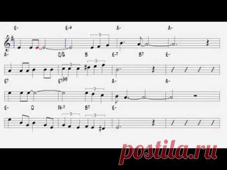 Besame mucho Consuelo Velazquez Bolero Tenor Sax