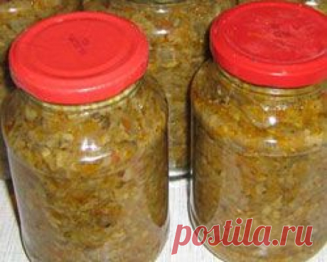 икра грибная на зиму | Грибы наших лесов