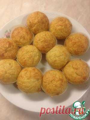 Картофельно-сырные кексы 