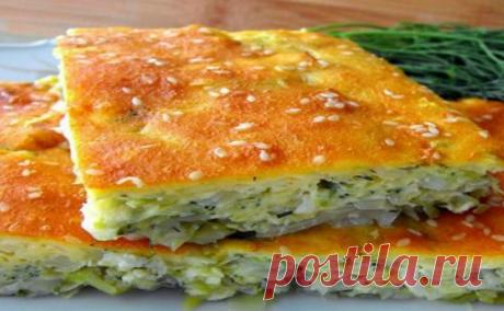 Быстрый пирог с капустой на кефире: порубил, залил — готово! - СУПЕР ШЕФ