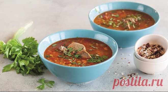 Зимний томатный суп с кускусом и говядиной, пошаговый рецепт с фото