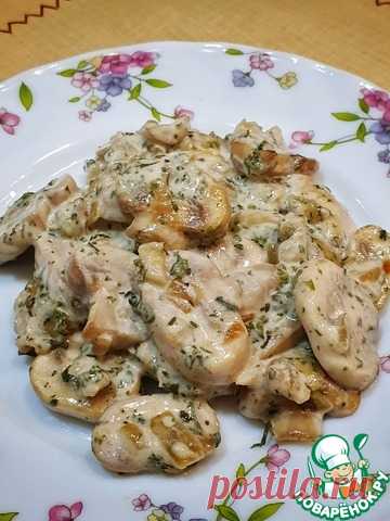 Шампиньоны по-турецки – кулинарный рецепт