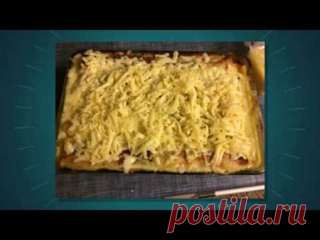 КАННЕЛЛОНИ С КУРИЦЕЙ И ШПИНАТОМ. ГОТОВИМ ДОМА