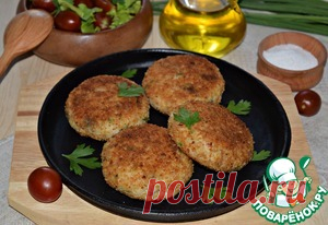 Котлеты из скумбрии с картофельным пюре - кулинарный рецепт