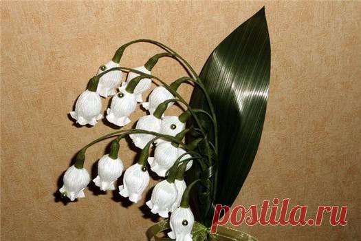 цветы из гофрированной бумаги - Самое интересное в блогах