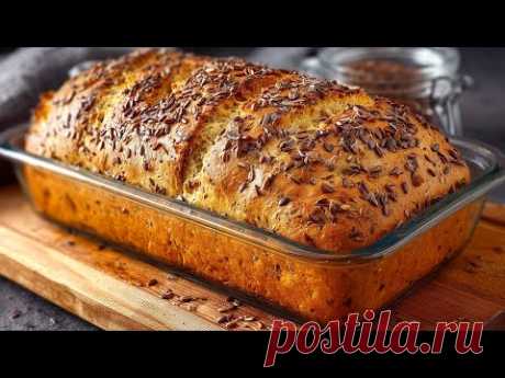 Хлеб из овсянки Готов за 5 минут! Этот 100-летний рецепт Ваш кишечник исцелится на глазах!