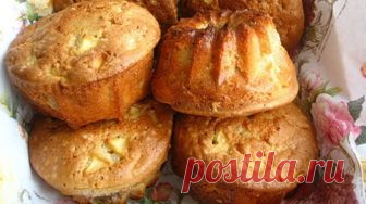 Женский блог: Кексы с яблоками. Идеальное тесто