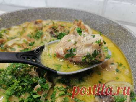 Нежнейшая курица в луковом соусе | Анна Юрагина | Простые рецепты | Пульс Mail.ru 30 минут и вкуснейшее блюдо готово