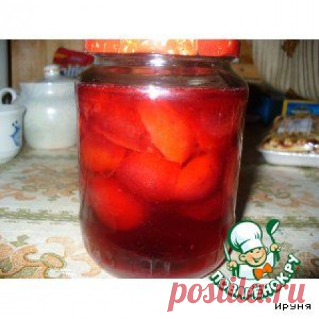 Сливы в собственном соку - кулинарный рецепт
