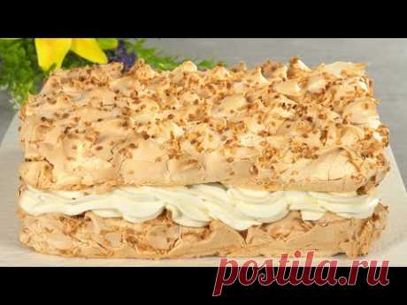 Торт за 5 минут! Знаменитый норвежский пирог, который тает во рту! Просто и вкусно
