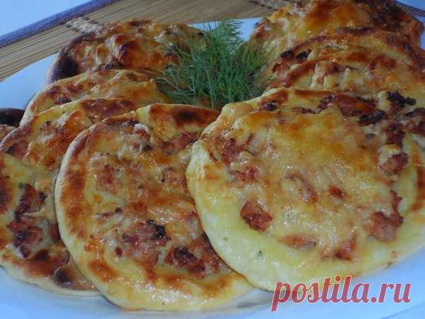 КАРТОФЕЛЬНЫЕ ВАТРУШКИ С КУРИЦЕЙ  / Царский пир