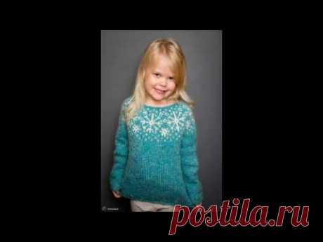 Children's creative dresses and pullovers.Детские креативные платья и пуловеры.