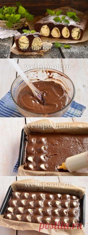 Шоколадно-творожный пирог «Лисьи норы».