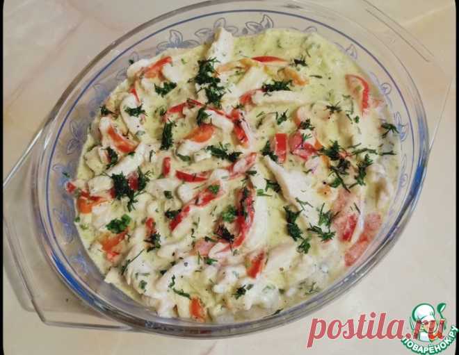 Куриное филе с перцем в сливках – кулинарный рецепт