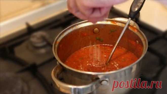 Соус Сацебели / Georgian tomato sauce Satsebeli (with subtitles RU/EN)