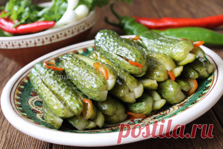 ~Огурцы закусочные суточные &quot;Всегда мало&quot;~