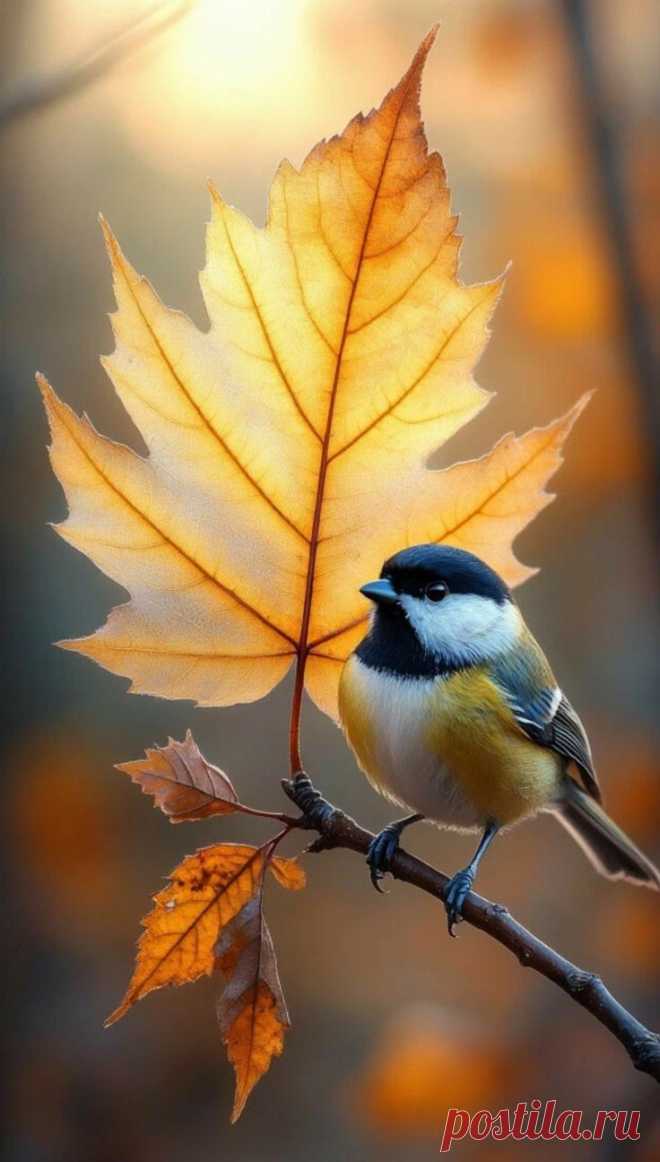 Осенние Фото, Цветные Карандаши, Живописные Фотографии, Интерьерная Живопись, Осенние Картинки, Фотографии Женщин, Птички, Лес, Доброе Утро