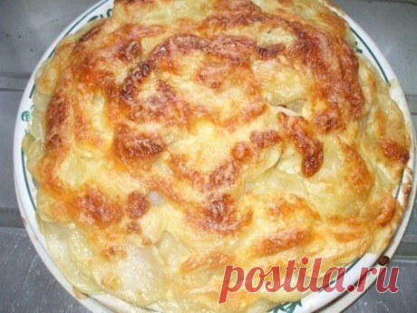 Рыба с картофелем запеченные под майонезом