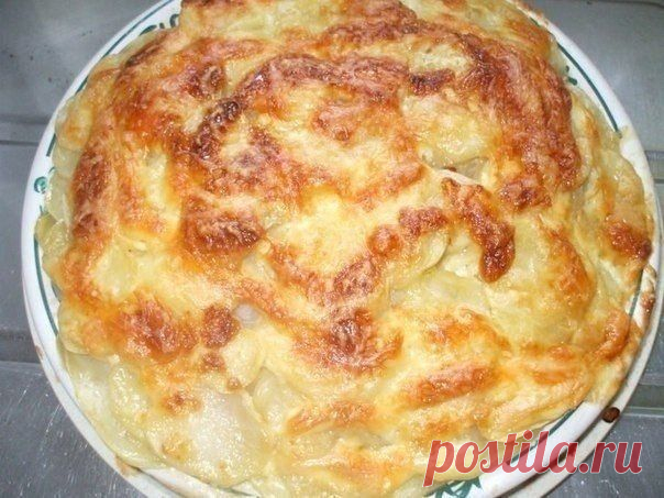 Рыба с картофелем запеченные под майонезом