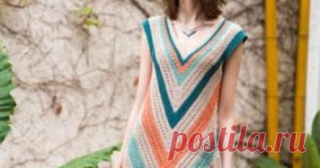 Платье DRESS SEASIDE Irish lace, crochet, crochet patterns, clothing and decorations for the house, crocheted.