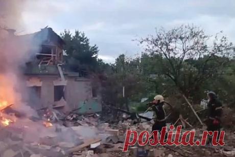 Опубликованы кадры последствий смертельной атаки ВСУ на Подмосковье