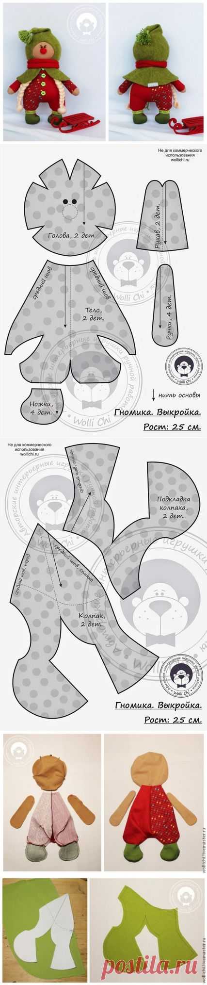 гномик рост 25 см