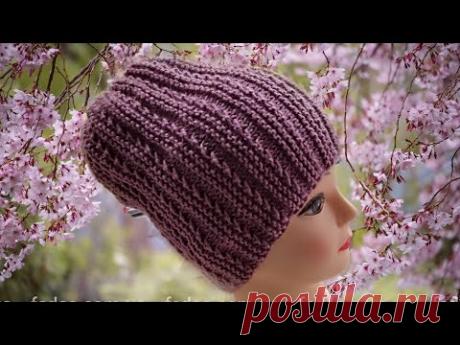 Как связать Шапку весна осень