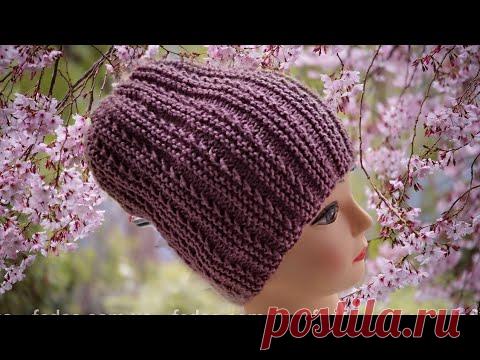 Как связать Шапку весна осень