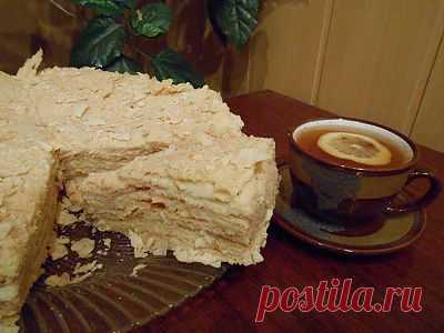 Торт «Наполеон» - семейный рецепт : Торты, пирожные