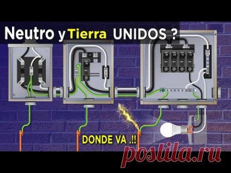 ¿Neutro y tierra física se unen? El error eléctrico que muchos cometen (NEC/NOM)