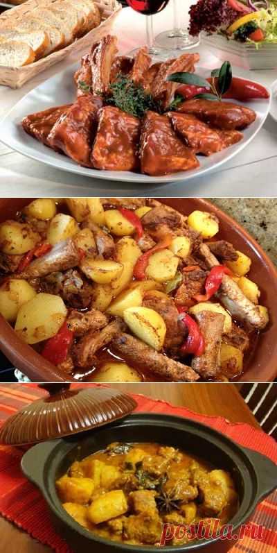 Самые вкусные свиные ребрышки в духовке с картошкой - FB.ru