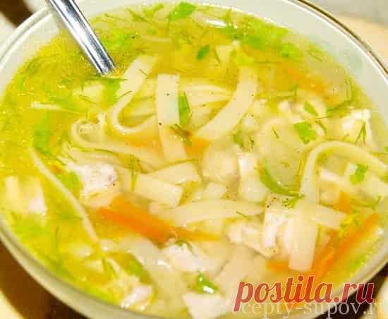 Суп из говядины с картошкой и лапшой рецепт с фото