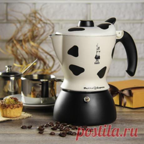 Гейзерная кофеварка Bialetti Mukka Express | Купить кофеварку Bialetti Mukka Express в Боффо