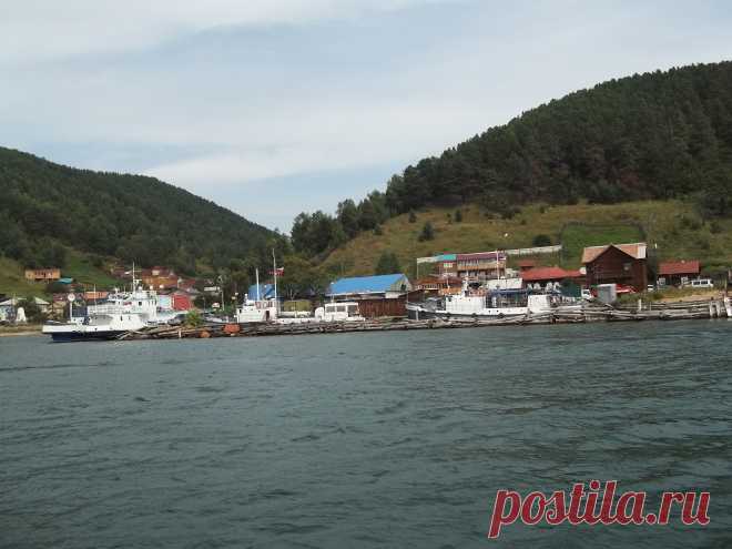 Устье Ангары.