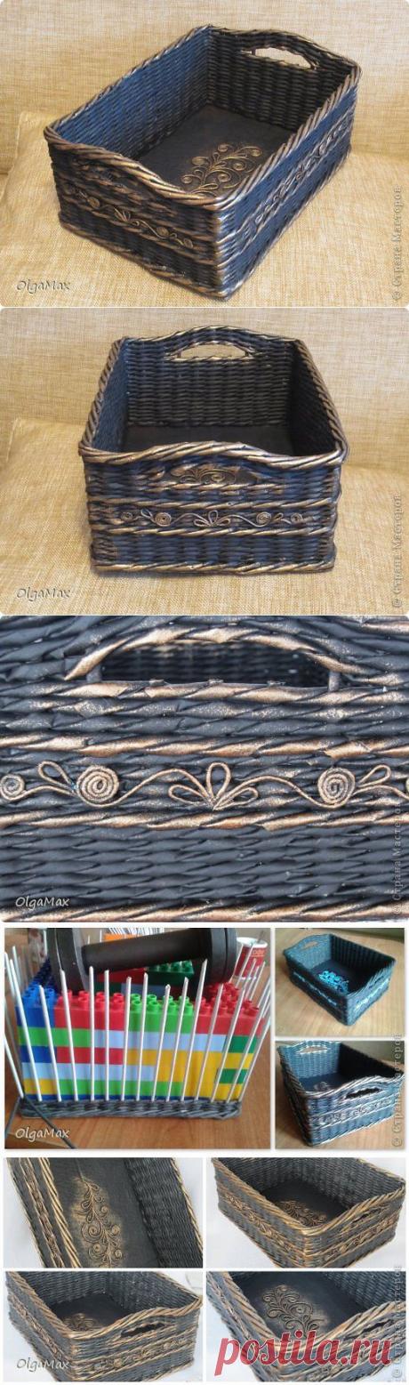 Плетение+пейп-арт..