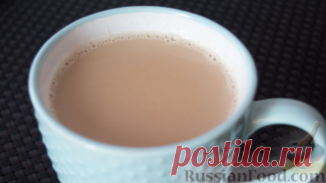 Рецепт: Чай латте на RussianFood.com