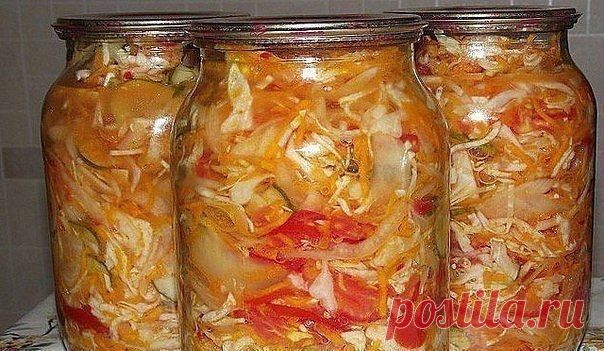 5 вкуснейших рецептов салатов из капусты на зиму