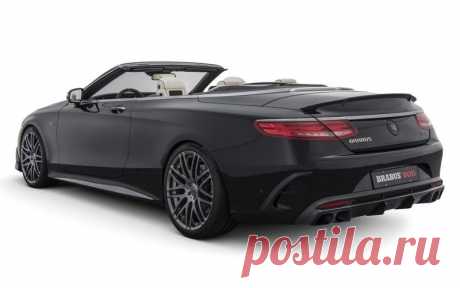 Brabus сделал самый мощный и быстрый в мире кабриолет на четверых