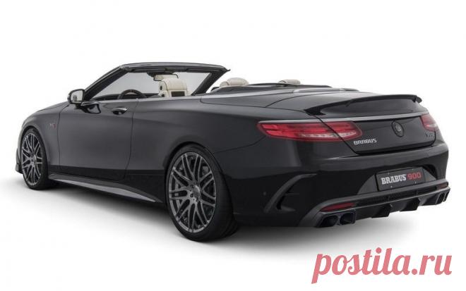 Brabus сделал самый мощный и быстрый в мире кабриолет на четверых