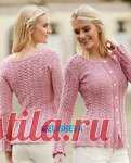 Стильный ажурный жакет
