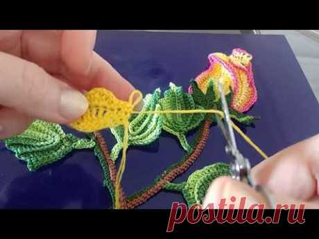 Tutorial-1Rosita. Бутон Розы Ч.1. - YouTube