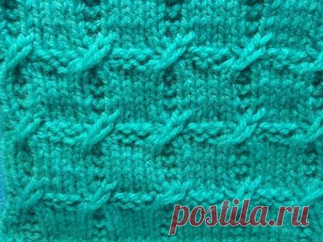 #906 🔥НЕОБЫЧНЫЙ УЗОР СПИЦАМИ ДЛЯ КАРДИГАНОВ.🌟