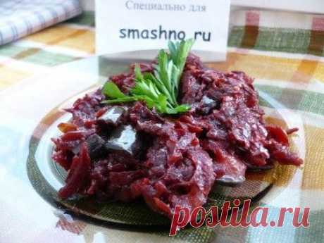 Свёкла с баклажанами - пошаговый рецепт с фото