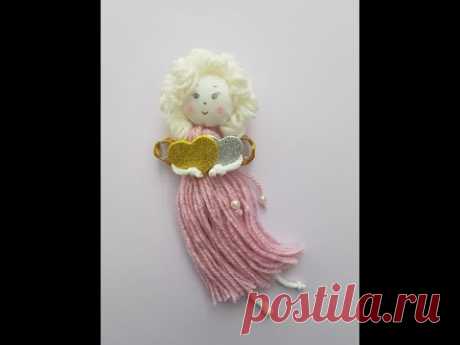 Woolen Doll Fairy Love || Making Dolls