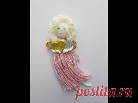 Woolen Doll Fairy Love || Making Dolls