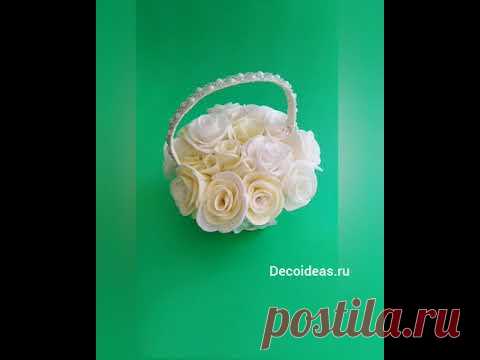 Светильник из изолона Нежность